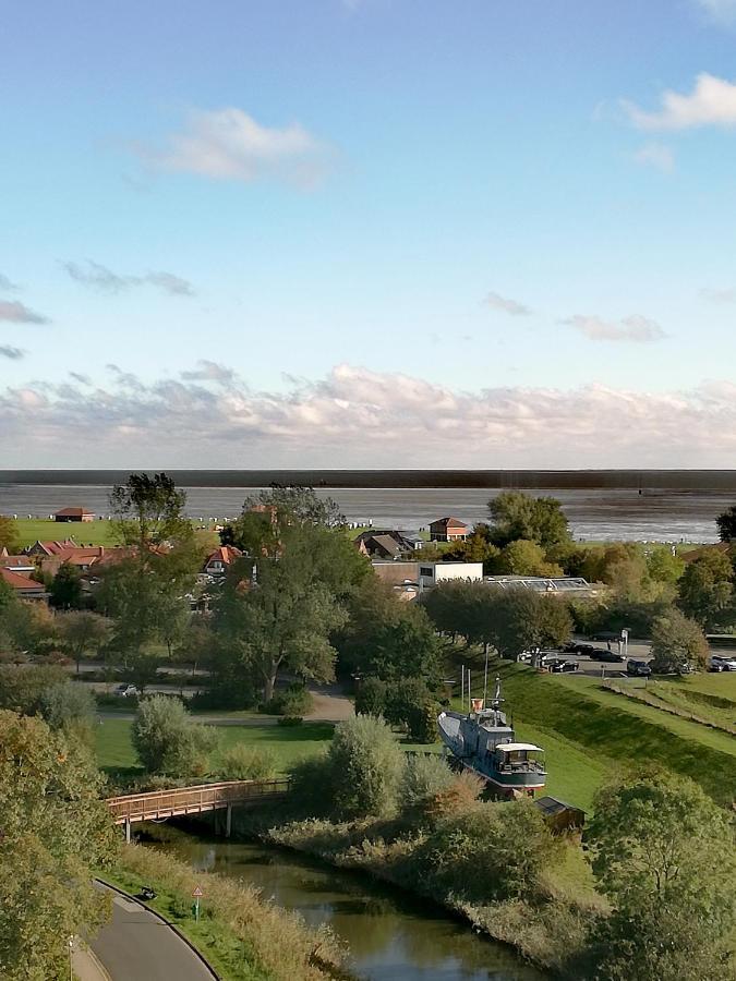 Ferienwohnung Osterdeich Horumersiel Esterno foto