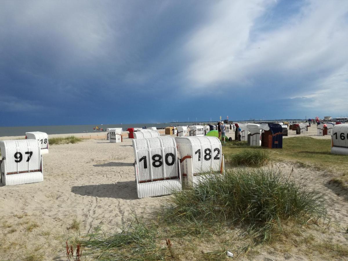 Ferienwohnung Osterdeich Horumersiel Esterno foto